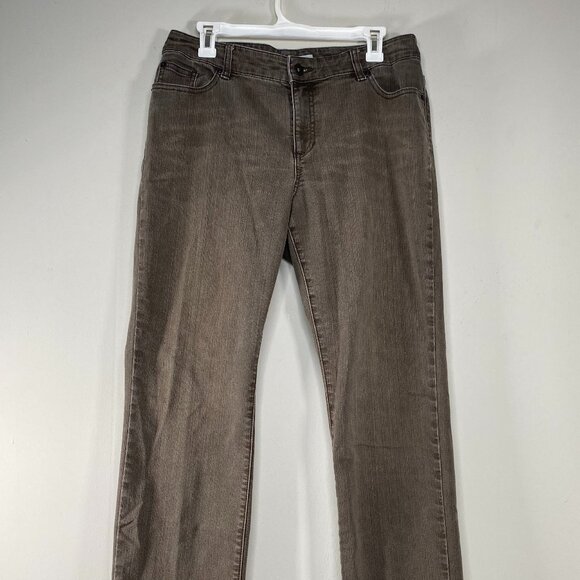 Jean Femme Chico's Platinum Denim - Taille 0 Regular - Jambe Droite - Très Bon État